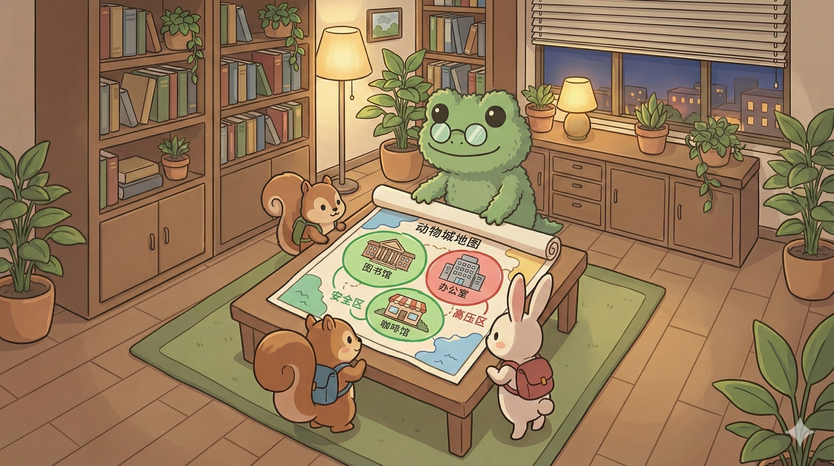 Adult Navigation Map